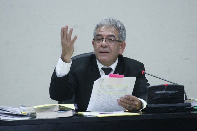 Miguel Angel Gálvez titular del Juzgado B de Mayor Riesgo