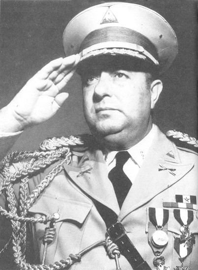 General Anastasio Somoza García, Presidente de la República de Nicaragua
